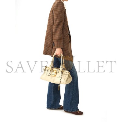 CHLOÉ PADDINGTON BAG IN GRAINED LEATHER CH25WS802P7520S (36*18*18cm)